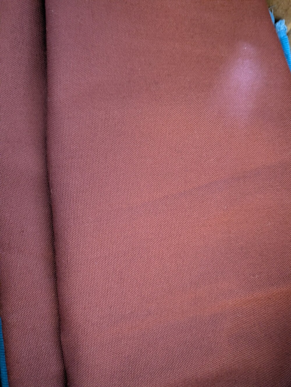 D18 Rust Red Canvas Fabric